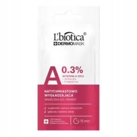    L'biotica Dermomask ausdrücklich glättende Maske mit Vitamin A 8 ml
