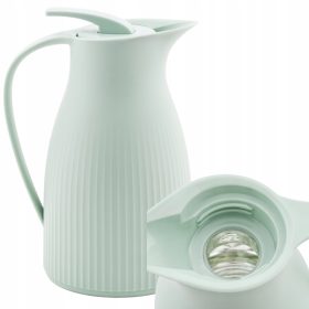  Getränkethermosflasche Prima Deco PASTELE, 1 l, Grüntöne