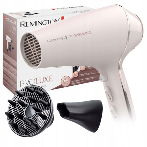  IONISIERENDER TROCKNER MIT DREI ENDEN REMINGTON PROLuxe MEGA LEISTUNGSFÄHIGER TURBO 2400 W