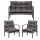  Blomster Kissen 110 x 100 x 8 grau