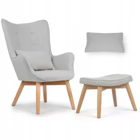  Sofatel Ohrensessel, Grautöne