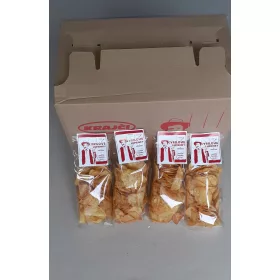   Cyril's Tschechische Kartoffelchips, gesalzen, 100 g - Knusprig & Vegan