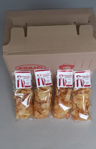 Cyril's Tschechische Kartoffelchips, gesalzen, 100 g - Knusprig & Vegan