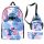  STICH SCHULRUCKSACK-SET BLEISTIFTTASCHE 3IN1, Lilo und Stitch, Mehrfarbig
