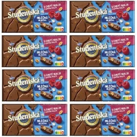 Exquisite Erdnuss-Schokoladentafel mit Himbeerpüree