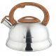  Elitehoff traditioneller Stahlkessel 3 l, Grau- und Silbertöne
