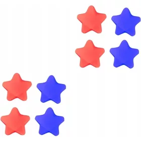  2 Schaumstoff-Handball mit fünfzackigem Stern für Fitness