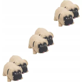  Welpe 6 Stück Mops-Spielhund-Partygeschenke