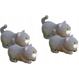    4 Miau-Miniaturen, Corgi-Miniaturen, Geschenke für Erwachsene, Tiere,