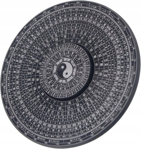  Metall rotierendes Fingerspielzeug Tai Ji Acht Trigramm Kompass 8 cm für