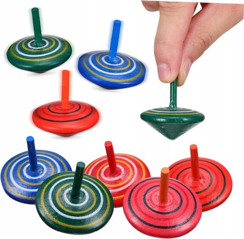  15 Stück kleine Spielzeug-Gyro-Partygeschenke, Gyro-Holzspielzeug