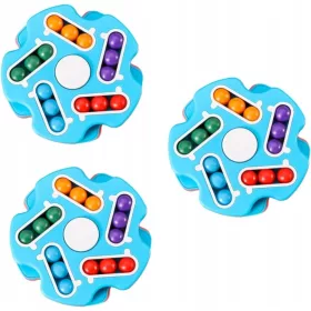    3 Sätze rotierender Zauberbohnen, Lernspielzeug für die Kleinen