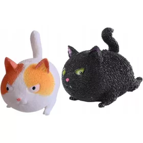    2 Stück Dekompressionsball Kawaii Katze Frustrierendes Spielzeug Füller für