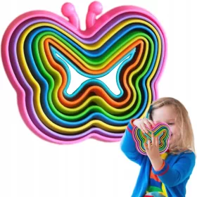    3D-Sinnesspielzeug | Anti-Ermüdungsspielzeug mit glatten Kanten –