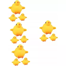    12 Stück zusammendrückbares Musik-Dehnspielzeug für Haustiere, süß