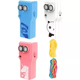    Seilwerfer-Spielzeug, manueller Seilwerfer, Fidget-Spielzeug,