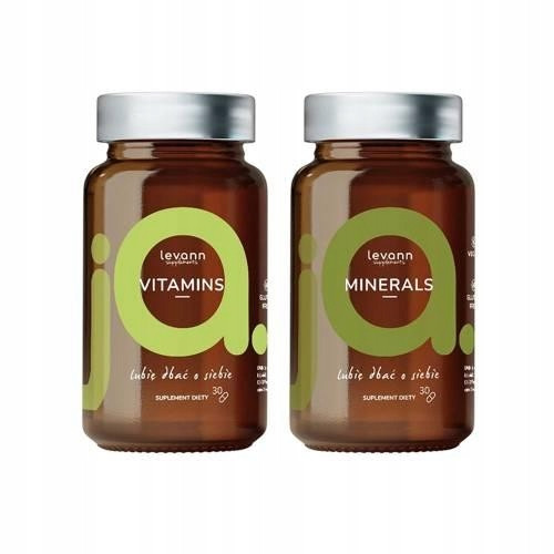 LEVANN Vitamin- und Mineralstoff-Set 2 x 30 Kapseln