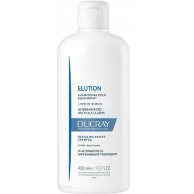    Ducray Elution Shampoo stellt das Gleichgewicht der Kopfhaut wieder her, 400 ml