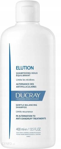  Ducray Elution Shampoo stellt das Gleichgewicht der Kopfhaut wieder her, 400 ml