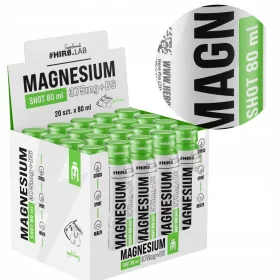   Magnesium + B6 Shot: Schnelle Regeneration und unterstützung für das Nervensystem (20x 80ml)