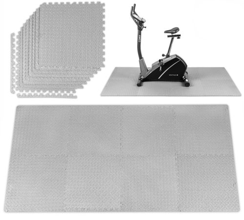  Saphir-Gerätematte 240 cm x 120 cm grau
