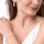  Set Halskette Halskette Armband Silberne Ohrringe mit Zirkonia