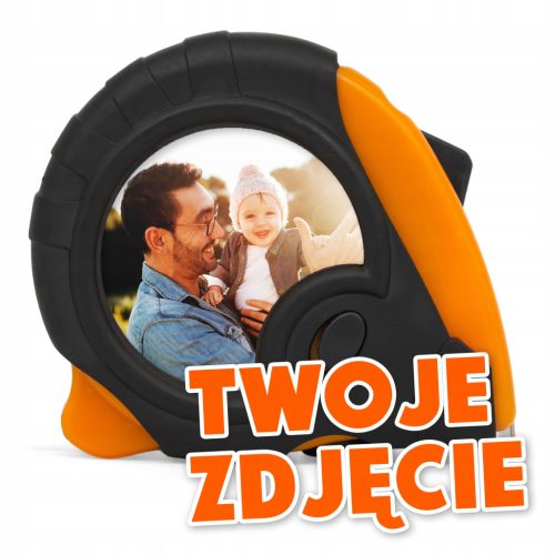  5 m Roll-Lineal mit Ihrem Foto, personalisiertes Vatertagsgeschenk