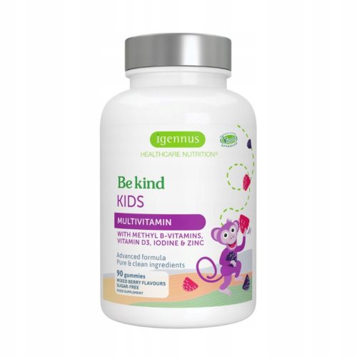 Be kind Multi-Vitamin Gummies für Kinder mit natürlichem Beerenfruchtgeschmack