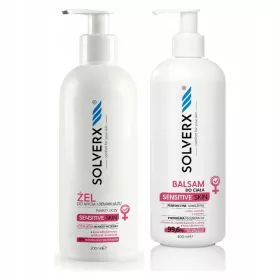   SOLVERX Sensitive Skin Pflegeset für sensible Haut: Balsam und Waschgel