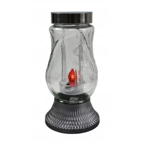  Laterne Glamourkerze BAUM für Grabdenkmal 25 cm