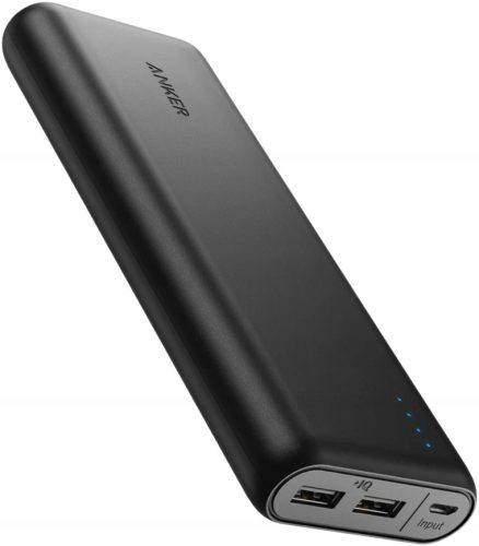  Anker PowerCore 20100 mAh Powerbank, Ausgang 5 V/4,8 A, Schnellladung, Schwarz