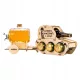  Fass mit Zapfhahn und Tank SuperBottles 1 l 60 x 20 x 25 cm transparent-braun