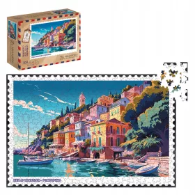    Holzpuzzle Milliwood - Hello Traveler - Portofino 51x34 - 500 Teile.