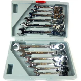  Ringmaulschlüssel 12 Stück SilverTools SK-012-01