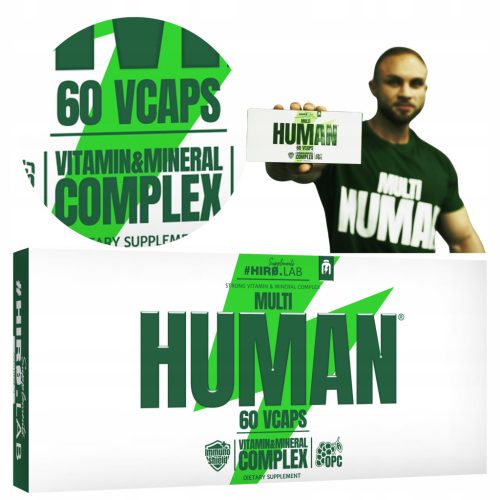 Multivitamin-Komplex für Aktive: Multi Human von Hiro.Lab mit 31 Vitalstoffen