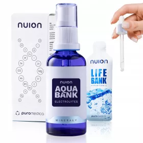   AQUA BANK Flüssig - Magnesium, Zink, Selen, Elektrolyte, 50ml