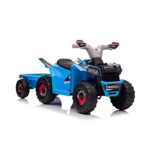  Batteriebetriebenes Quad XMX630T Blau mit Anhänger