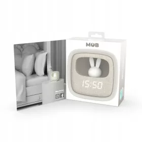    Wecker Elektronischer Wecker für Kinder Billy Clock MOB Grau