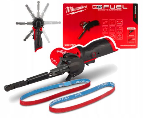  Milwaukee 1200 W 12 V Akku-Bandschleifer
