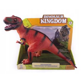  DINOSAURIER T-REX GROSSE GUMMI-FIGUR MIT KLANG 55CM