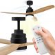  Ufesa Black Beech Deckenventilator beige/braun