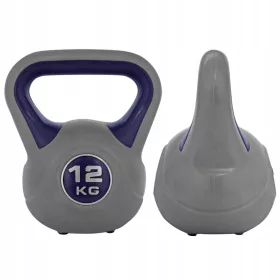  KETTLEBELL 12 KG Hantelgewicht für SPORTVIDA-ÜBUNGEN