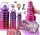 Set mit 3 Flaschen MOTIVATIONSFLASCHE mit Messbecher Motivierende Wasserflasche