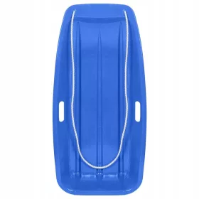    Robuster, robuster Downhill-Sprinter, großer Rodel-Schneeschlitten für Kinder, Blau
