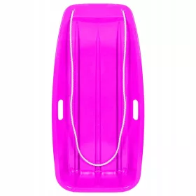    Robuster, robuster Downhill-Sprinter, großer Rodel-Schneeschlitten für