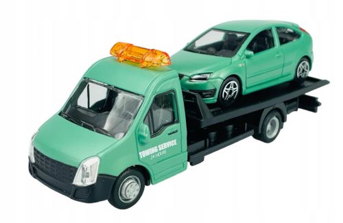  Bburago Laweta + Ford Focus 1:43 Metallmodell