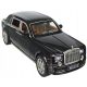  SCHWARZE METALL-LIMOUSINE, ÖFFNENDE TÜREN, KOFFERRAUM, LED-LICHTER, SOUND E0733
