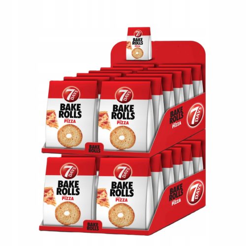 7 Days Bake Rolls Pizza 150g Sparpack 30 Stück (20+10 Gratis)