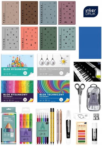  SCHOOL LAYET THEMATISCHES BUCHBÜCHER-ZUBEHÖR-SET FÜR DIE SCHULKLASSEN 4–8