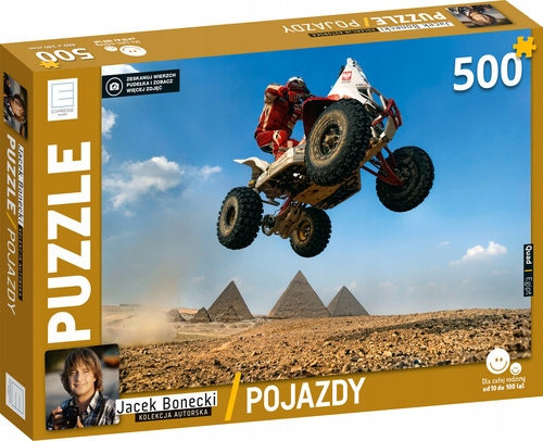  Puzzle 500 Teile Fahrzeuge. Quad. Jacek Bonecki Edipresse Książki